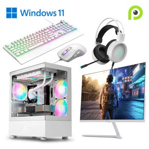 AMD 3200G 게이밍 조립PC 컴퓨터 세트/모니터+키보드&마우스+헤드셋+장패드
