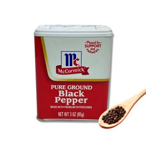 맥코믹 후추 블랙페퍼 흑 후추가루 85g