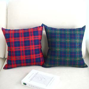 노엘 체크 크리스마스쿠션 쿠션커버 소파 쇼파쿠션 북유럽 거실 40 45 50