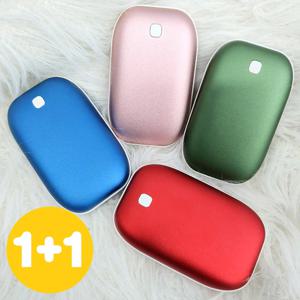 1+1 손난로 보조배터리 대용량 5200mAh 겨울 핫팩 미니난로 휴대용 예쁜