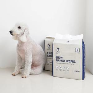 몽트앙 프리미엄 논슬립 강아지 배변패드 소형 50매X8팩(400매)