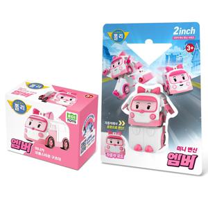 미니카+변신로봇2인치 엠버 2종세트