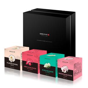 블러썸 블랜딩티 4종 꽃차선물세트 답례품(매화,히비스커스,아카시아,목련)