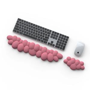 조약돌 키보드 손목 받침대 마우스 손목받침대 풀배열 43cm 팜레스트 세트 올드로즈