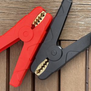 초강력 500A 순동 악어집게 1세트 (자동차 배터리 점프)(R-02)