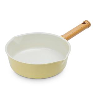 크림 세라믹 코팅 인덕션 후라이팬 멀티팬 20cm