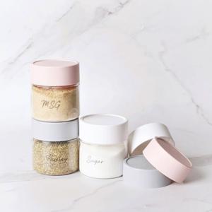 모던 양념통 소분용기 조미료통 300ml 4P세트(스티커증정)