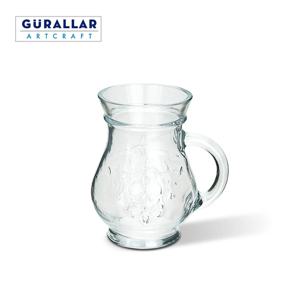 아이란 저그 330ml 홈카페 시럽 커피 유리 손잡이병