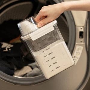 세제소분용기 세탁세제통 가루 액체 세제소분통 디스펜서 2300ml