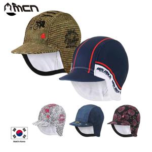 엠씨엔 방한 귀달이 사이클링캡 모음전 (자전거라이딩,귀돌이,웜캡)