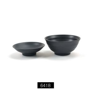 업소용 멜라민 텐동 돈부리 그릇 뚜껑 6418