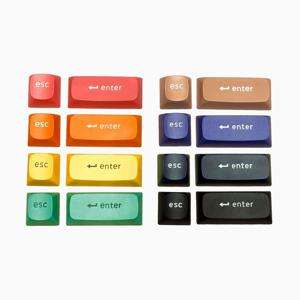 OSA 더블샷 PBT 키보드 교체용 커스텀 포인트 키캡 2pcs / ESC ENTER