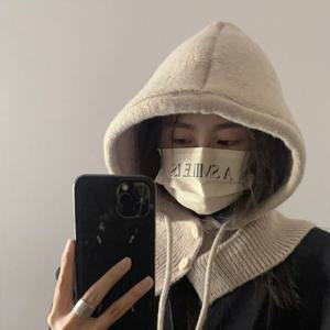 1+1 와이드핏 바라클라바 후드모자 넥워머 컬러5종