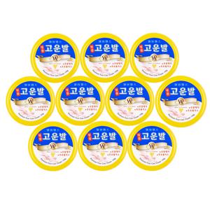 풋크림 발크림 각질제거 보습 풋케어 크림 명품 고운발 노랑 10개