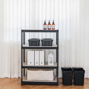 무볼트 조립식 철제선반 다용도실 팬트리 수납정리 선반 4단