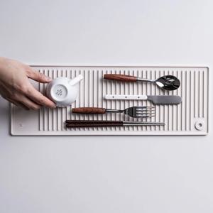 국내산 트윈 드라잉 매트 플래티넘 휴대용 설거지 식기건조대