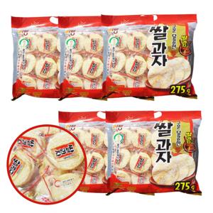 미룡 구운 달콤한 쌀과자 275g*5개