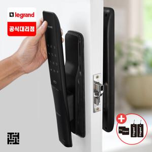 원액션 푸쉬풀 롱레버리지 0초 바로잠금 프리미엄 디지털 도어락 L40