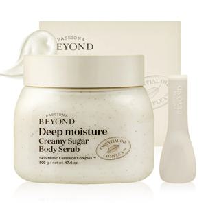 딥모이스처 크리미 슈가 바디 스크럽 대용량 500ml