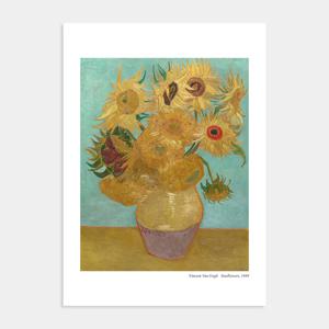 딜라이트 해바라기 그림 포스터 액자 / 24 빈센트 반고흐 Sunflower 1번 /