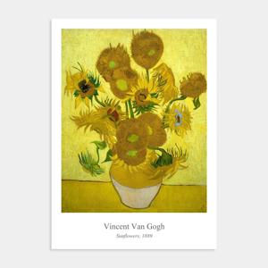 딜라이트 해바라기 그림 포스터 액자 / 28 빈센트 반고흐 Sunflower 3번