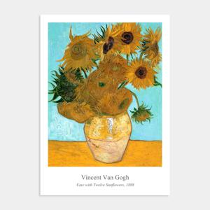 딜라이트 해바라기 그림 포스터 액자 / 29 빈센트 반고흐 Sunflower 4번 /