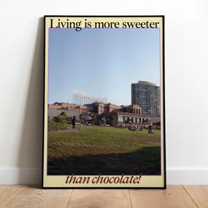 샌프란시스코 포스터 Chocolate Factory (A3/A2)