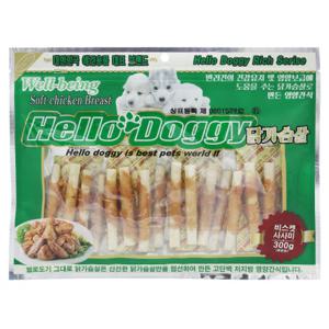 강아지대용량간식 애견간식 치킨비스켓 300g