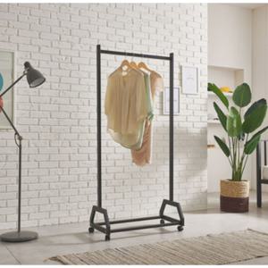 옷가게 쇼핑몰 촬영용 화이트 1단 스틸 헹거 국내산 (85cm 2색)