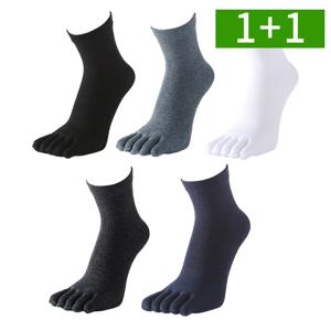 5켤레+5켤레 남자 발가락양말 중목 면 남성 양말 세트