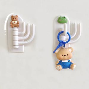 무타공 다용도걸이 고리 도어후크 접착고리 현관 문 마스크걸이 차키