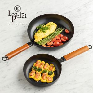 모던 앤티크 IH인덕션 후라이팬 28cm + 궁중팬 28cm