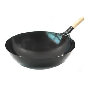 업소용 철 북경팬 중국팬 철후라이팬 (나무손잡이) 42cm