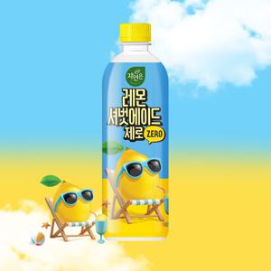자연은 레몬셔벗에이드 제로 500ml*12개(레몬셔벗/애플셔벗 중 택1)