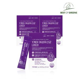 와이케어 여성 질 유래 유산균 LB931 3박스 총90포