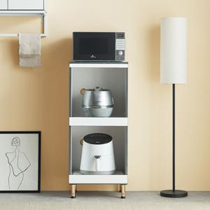 시애틀 2단 멀티 렌지대 전자렌지 밥솥 슬라이딩 선반 수납장 2colors