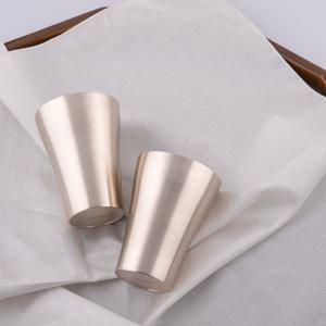 방짜유기 청담 물컵 1p