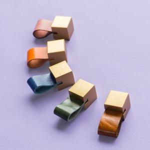 가죽 황동 가구 손잡이 붙박이장 서랍장 사각 1구 5color