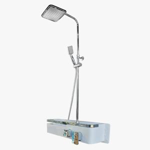선반형 해바라기 샤워기 화이트 레인샤워기 샤워수전 욕실 욕조 DH5200w