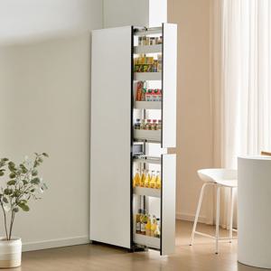 빌트인 슬라이딩 냉장고 틈새 수납장 일체형 150