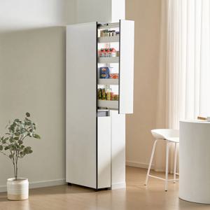 빌트인 슬라이딩 냉장고 틈새 수납장일체형 200