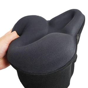자전거 안장 쿠션 커버 전립선 실내 실외 4cm 와이드