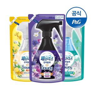 섬유탈취제 320ml 3개 (다우니향)