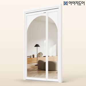 스윙도어 비대칭 초슬림 아치 현관중문 아파트 빌라 친환경 여닫이