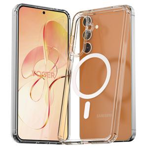 갤럭시 S23 FE 케이스 맥세이프 마그네틱 변색없는 투명