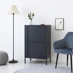 캐비넷 철제 수납장 보관 정리 다용도 틈새수납장 2문