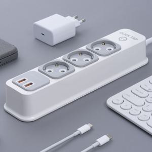 태주산업 부엉이 멀티탭 Q2 고속충전 USB 3구 그레이 1.5M