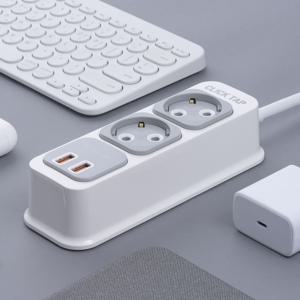 태주산업 부엉이 멀티탭 Q2 고속충전 USB 2구 그레이 1.5M