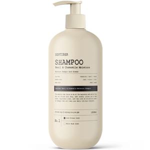 바질 앤 캐모마일 대용량 샴푸 1000ml x 1개 약산성 두피 미용실 향기좋은