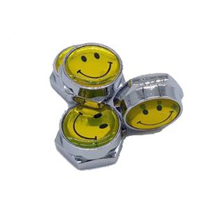 차량번호판볼트 튜닝 SMILE 파츠 꾸미기 (3개 x 1세트) C-B-S3